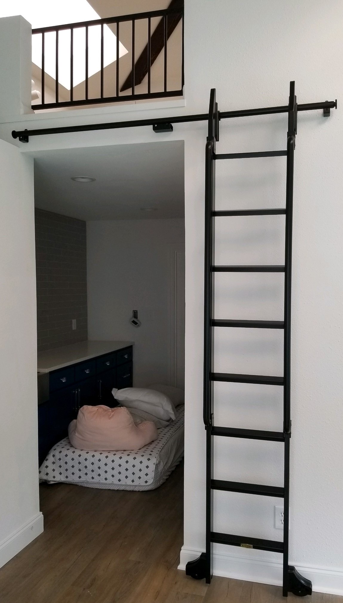 Deluxe Built Aluminum loft ladder