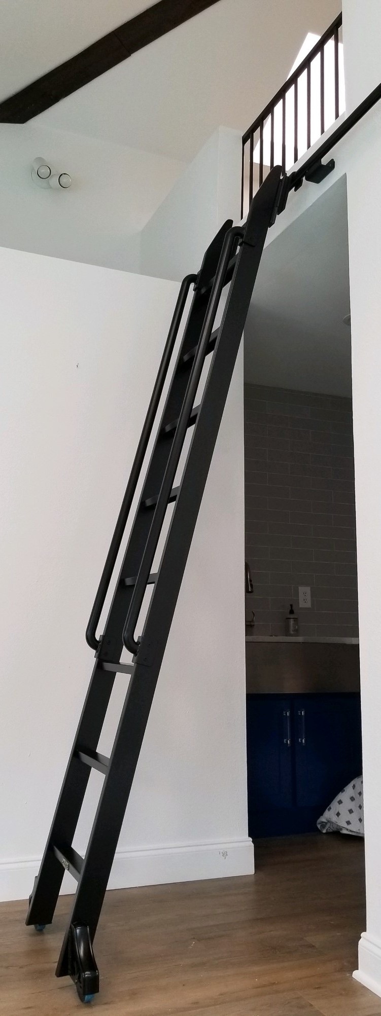 Deluxe Built Aluminum loft ladder