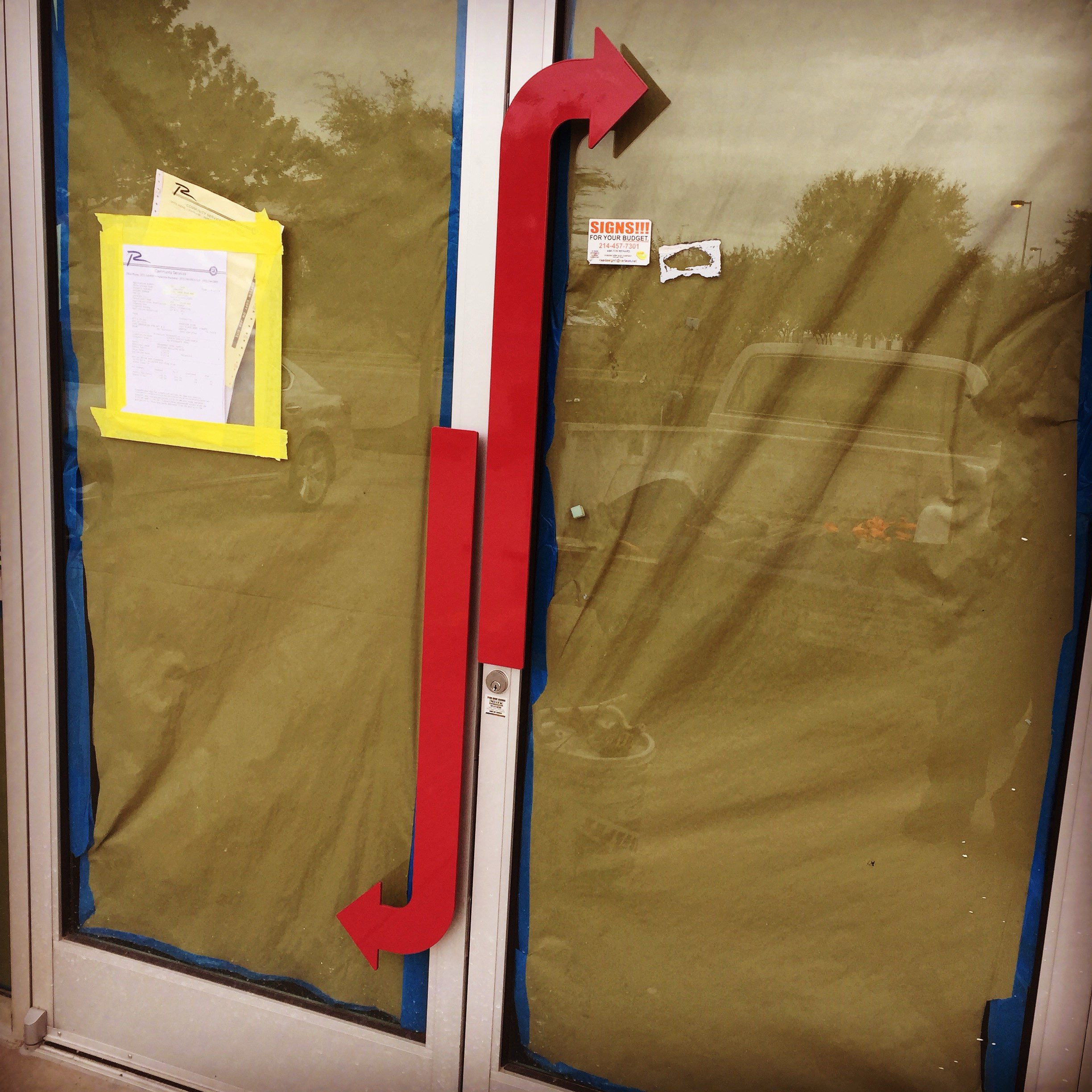 Custom welded and fabricated steel metal front door handles