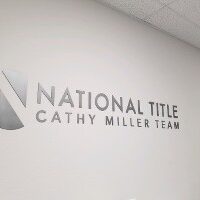 Deluxe Built National title metal sign