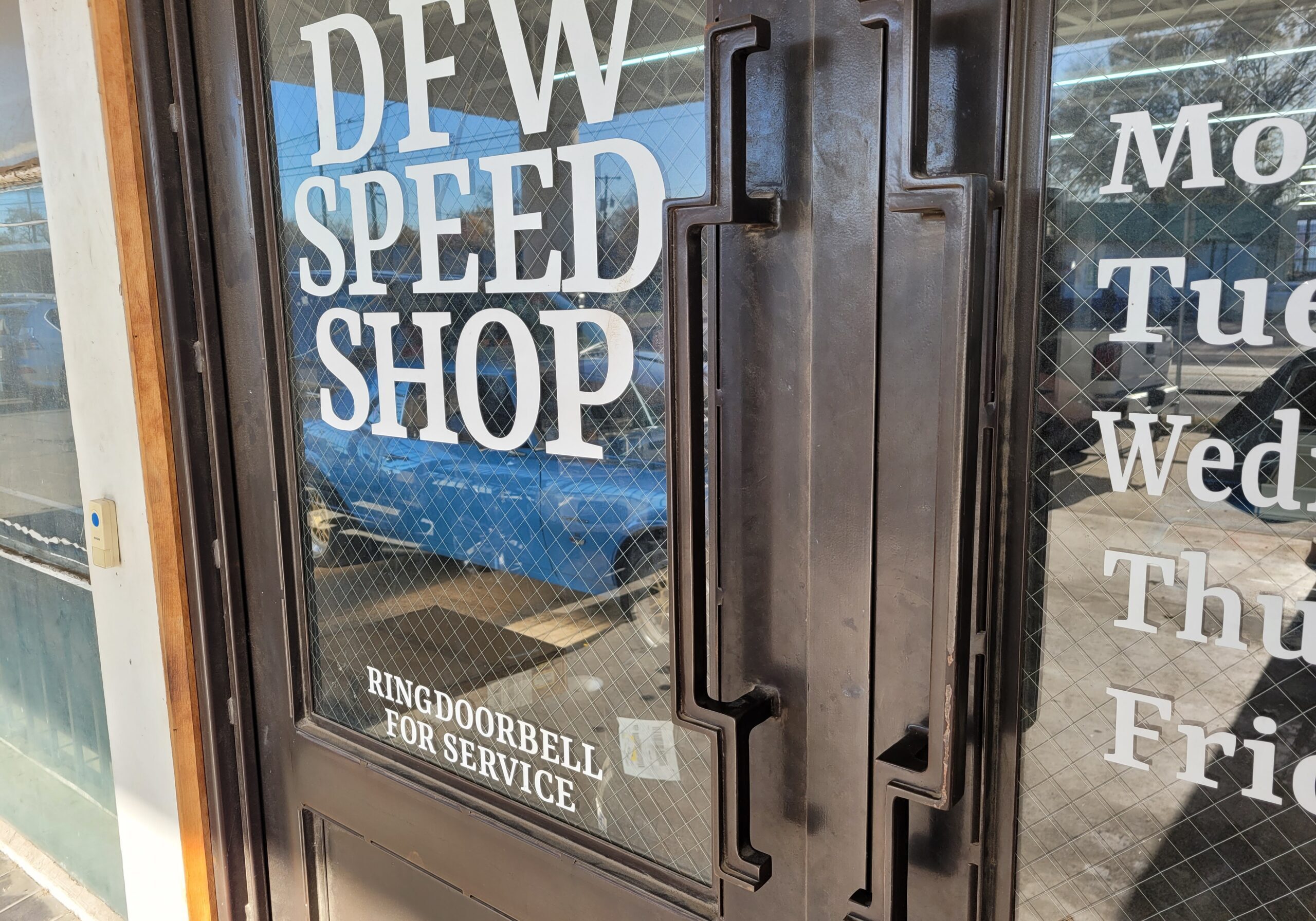 Custom welded and fabricated steel metal front door handles